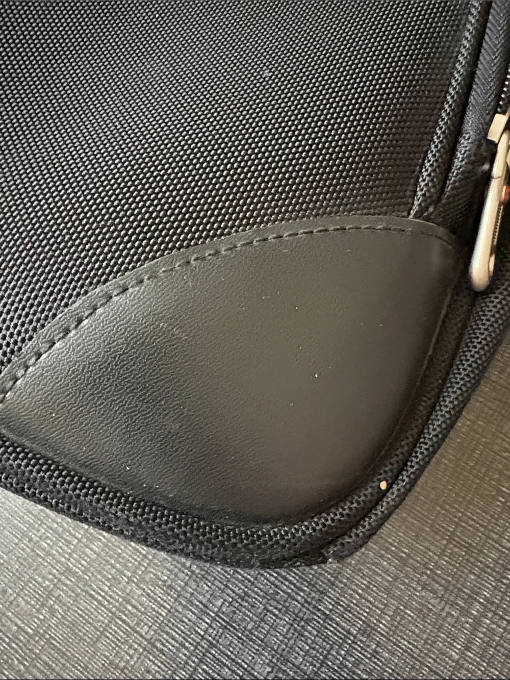 SwissGear Black Laptop Bag with Red Logo Accent